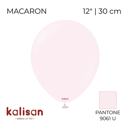 Kalisan 12" | Macaron 04 Pale Pink (100 pcs)