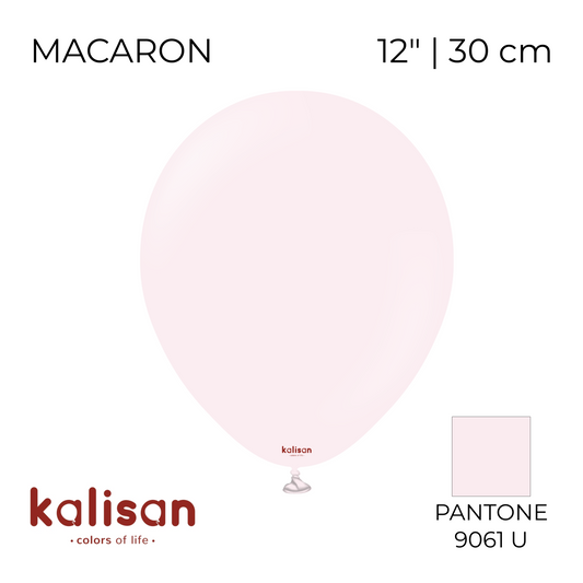 Kalisan 12" | Macaron 04 Pale Pink (100 pcs)