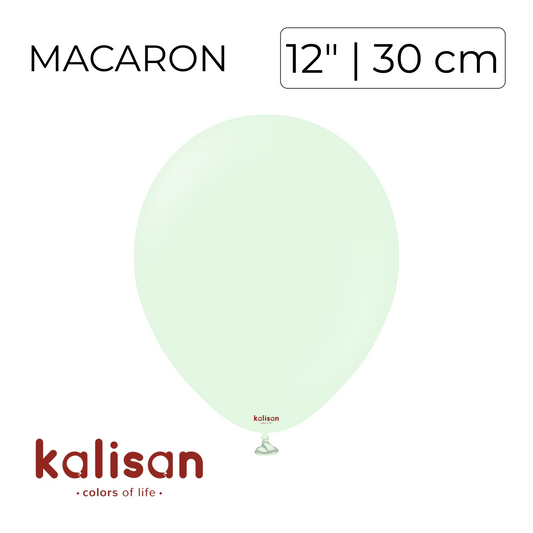 Kalisan 12" | Macaron Pale Green (100 pcs)