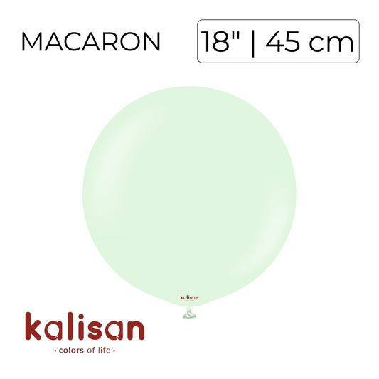 Kalisan 18" | Macaron Pale Green (25 pcs)