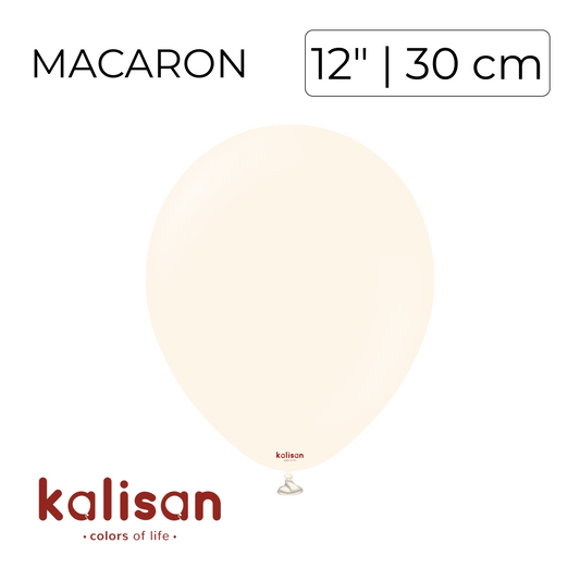 Kalisan 12" | Macaron Pale Salmon (100 pcs)