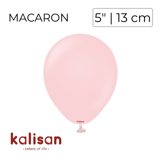 Kalisan 5" | Macaron Pink (100 pcs)