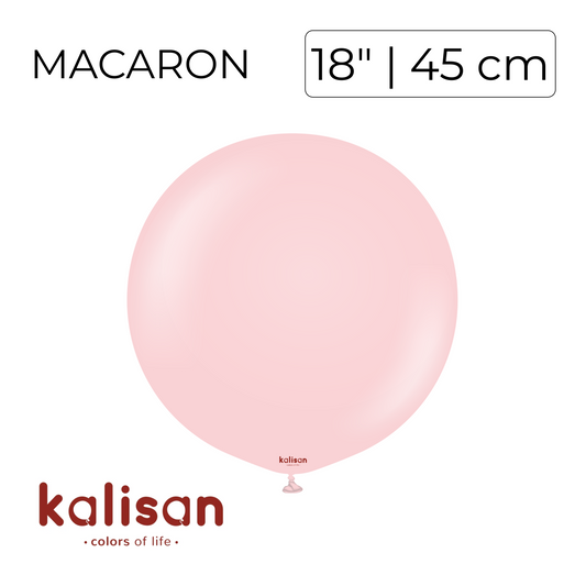 Kalisan 18" | Macaron Pink (25 pcs)