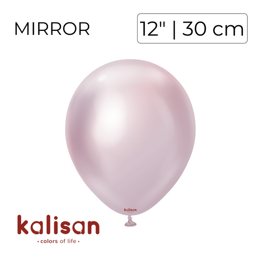 Kalisan 12" | Mirror Pink Gold (50 pcs)