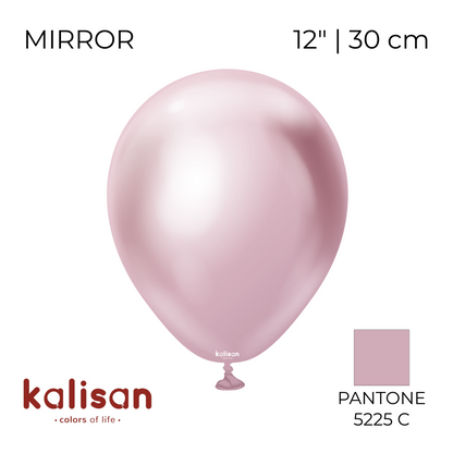 Kalisan 12" | Mirror 113 Pink Gold (50 pcs)