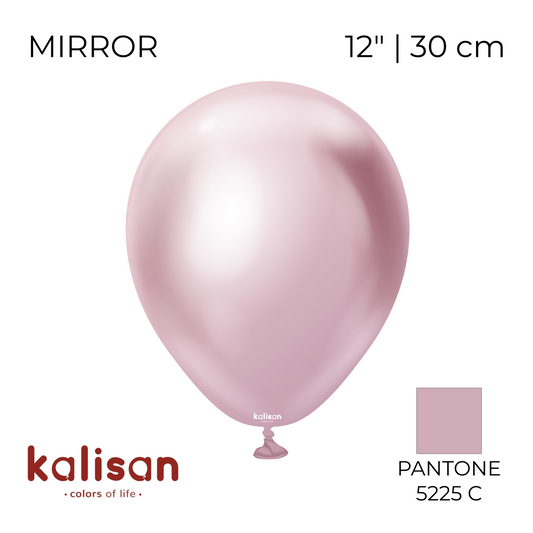 Kalisan 12" | Mirror 113 Pink Gold (50 pcs)