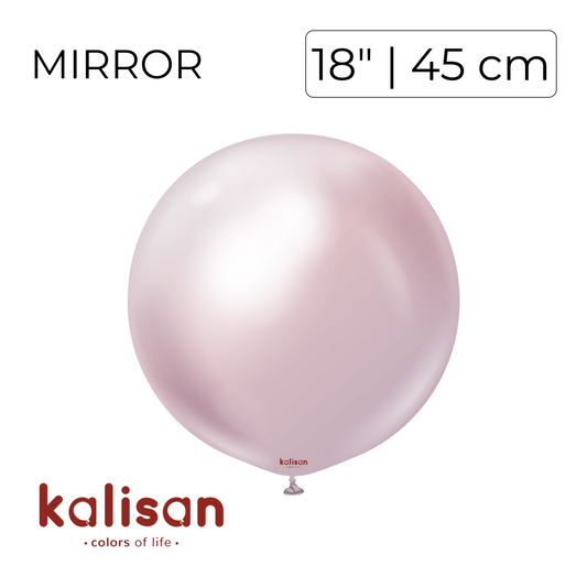 Kalisan 18" | Mirror Pink Gold (25 pcs)