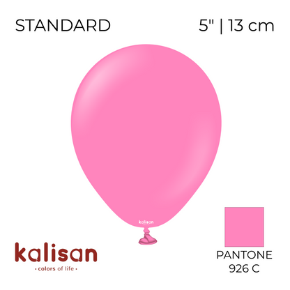 Kalisan 5" | Standard 68 Queen Pink (100 pcs)
