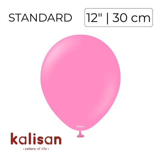 Kalisan 12" | Standard Queen Pink (100 pcs)