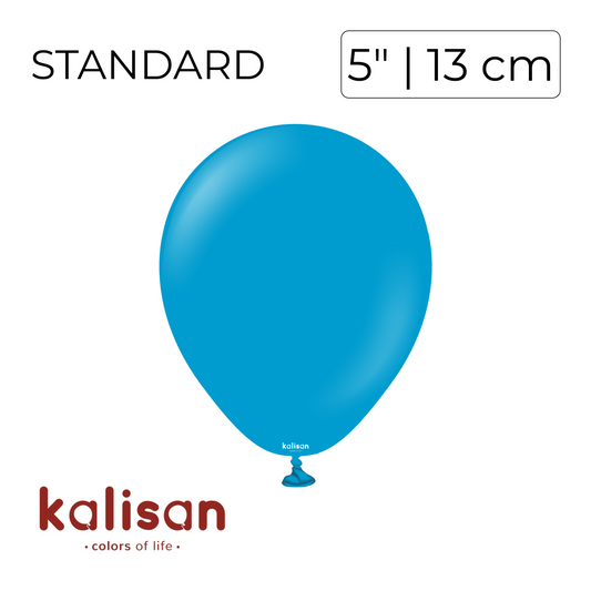 Kalisan 5" | Standard Caribbean Blue (100 pcs)