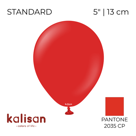 Kalisan 5" | Standard 26 Red (100 pcs)