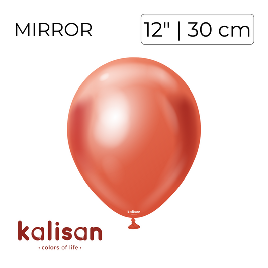 Kalisan 12" | Mirror Red (50 pcs)