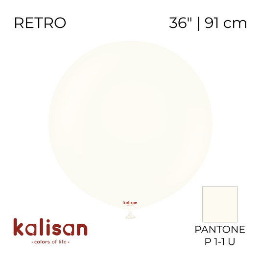 Kalisan 36" | Retro 07 White (1 pc)
