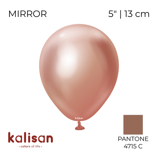 Kalisan 5" | Mirror 101 Rose Gold (100 pcs)