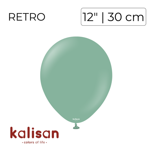 Kalisan 12" | Retro Sage (100 pcs)