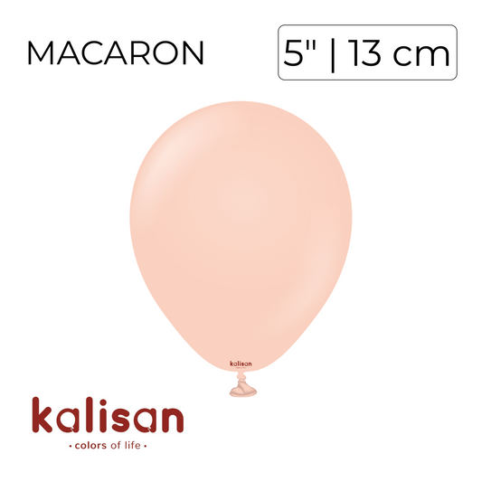 Kalisan 5" | Macaron Salmon (100 pcs)