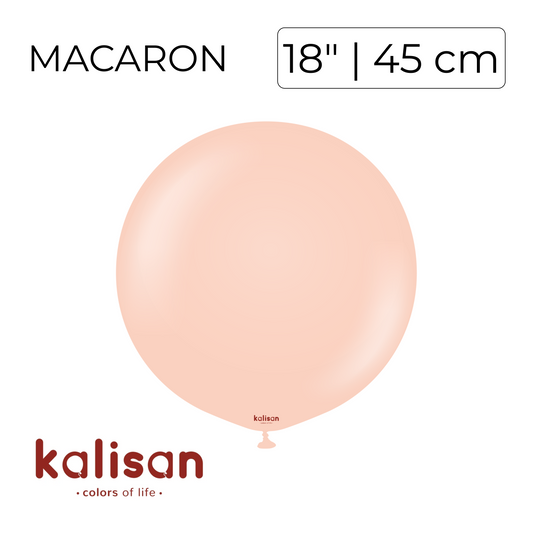 Kalisan 18" | Macaron Salmon (25 pcs)