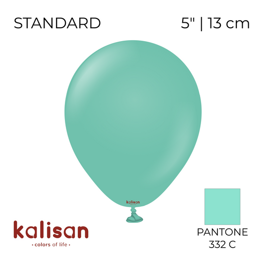 Kalisan 5" | Standard 19 Sea Green (100 pcs)