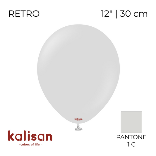 Kalisan 12" | Retro 57 Smoke (100 pcs)