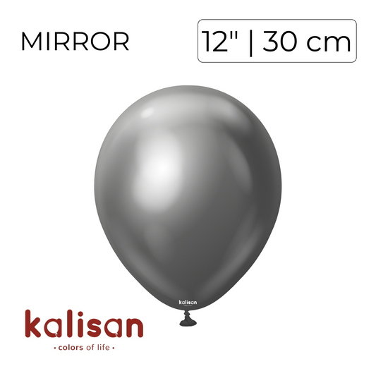 Kalisan 12" | Mirror Space Grey (50 pcs)