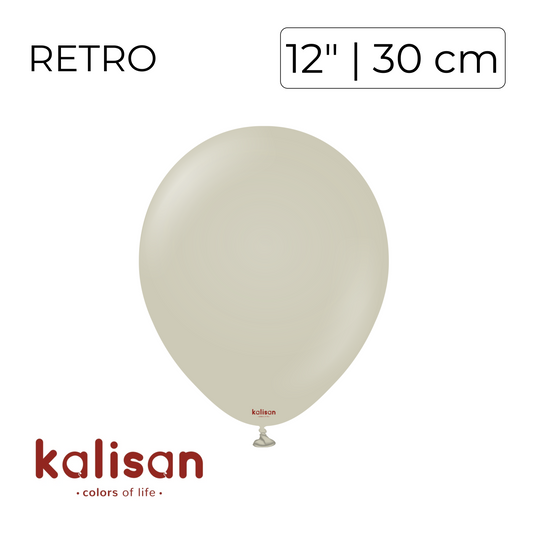 Kalisan 12" | Retro Stone (100 pcs)