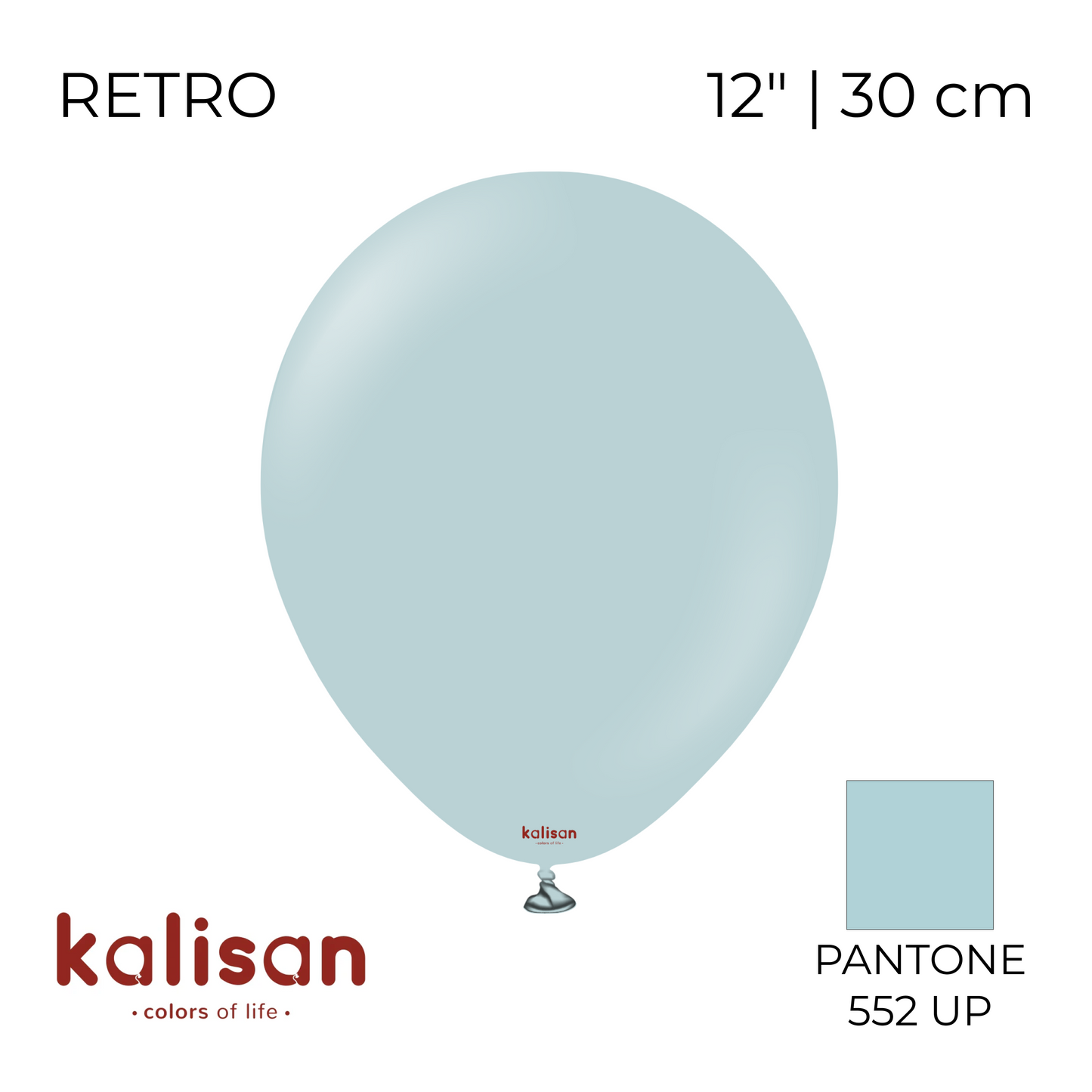 Kalisan 12" | Retro 16 Storm (100 pcs)