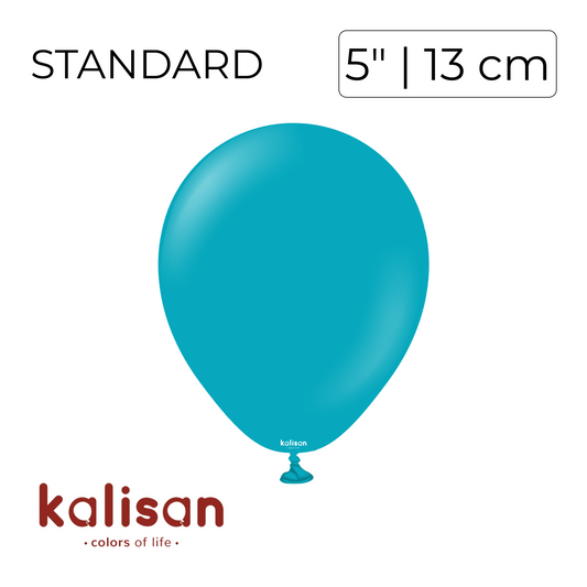 Kalisan 5" | Standard Turquoise (100 pcs)