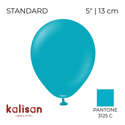 Kalisan 5" | Standard 42 Turquoise (100 pcs)