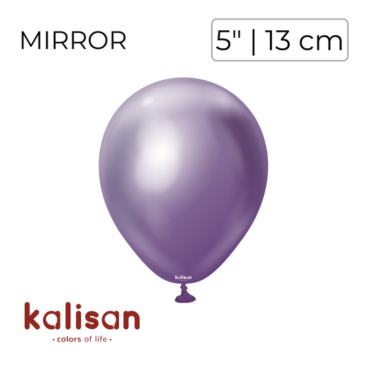 Kalisan 5" | Mirror Violet (100 pcs)