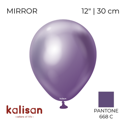 Kalisan 12" | Mirror 106 Violet (50 pcs)
