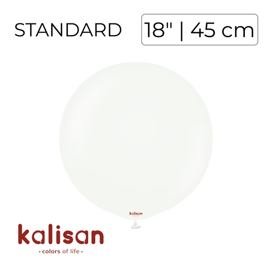 Kalisan 18" | Standard White (25 pcs)