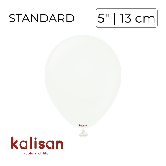 Kalisan 5" | Standard White (100 pcs)