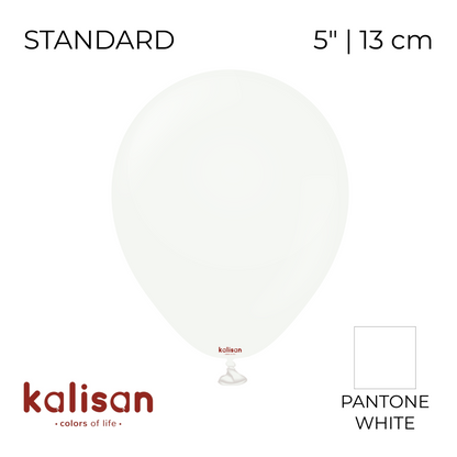 Kalisan 5" | Standard 20 White (100 pcs)