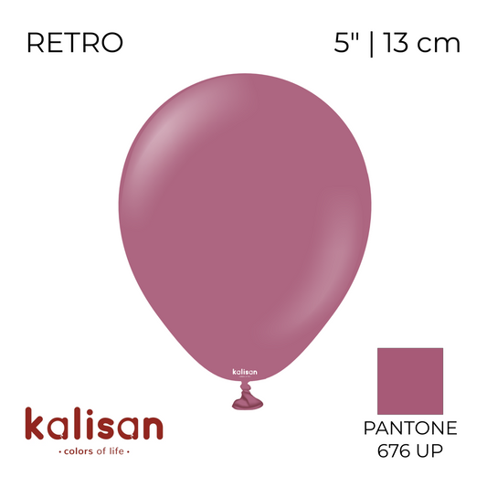 Kalisan 5" | Retro 15 Wild Berry (100 pcs)