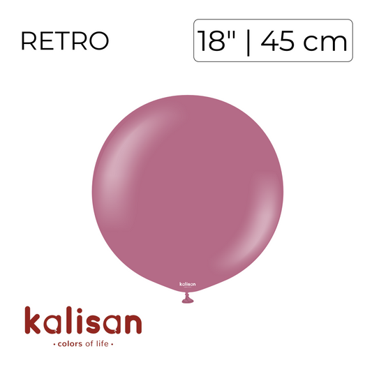 Kalisan 18" | Retro Wild Berry (25 pcs)