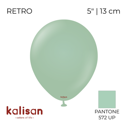 Kalisan 5" | Retro 17 Winter Green (100 pcs)
