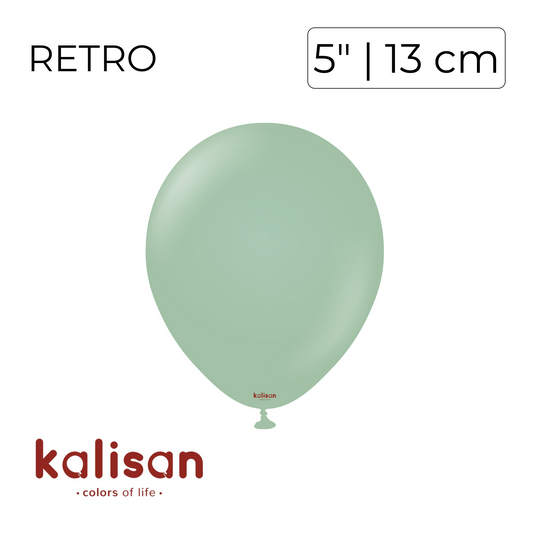 Kalisan 5" | Retro Winter Green (100 pcs)