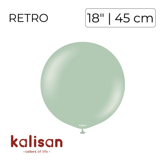 Kalisan 18" | Retro Winter Green (25 pcs)