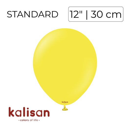 Kalisan 12" | Standard Yellow (100 pcs)