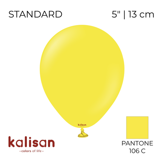 Kalisan 5" | Standard 23 Yellow (100 pcs)