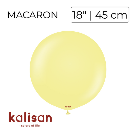 Kalisan 18" | Macaron Yellow (25 pcs)